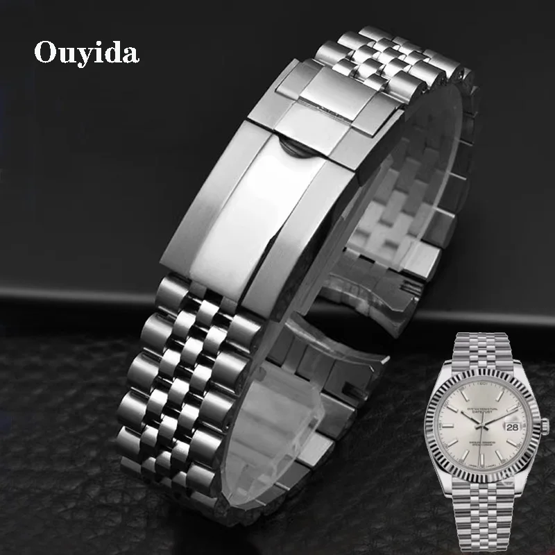 Watch Band For Rolex Sub GMT Yacht Daytona 20mm 21mm Jubilee Men's Strap Luxury watch chain Mod Parts Replacement Accessories
Watch Band For Rolex Sub GMT Yacht Daytona 20mm 21mm Jubilee Men's Strap Luxury watch chain Mod Parts Replacement Accessories
