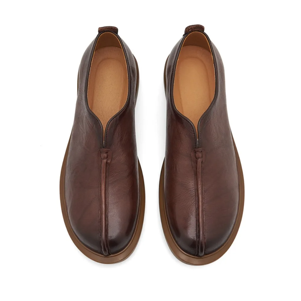 Summer Transparent Foot Business Classic Versatile Fashion Senior Casual Soft Leather Soft Sole One Pedal Work Men's Shoes
Summer Transparent Foot Business Classic Versatile Fashion Senior Casual Soft Leather Soft Sole One Pedal Work Men's Shoes