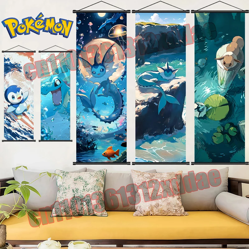 Anime Pokémon Pikachu Eevee High Quality Art Scroll Painter Decoration Video Fan Party Background Wall Children's Holiday Gift
Anime Pokémon Pikachu Eevee High Quality Art Scroll Painter Decoration Video Fan Party Background Wall Children's Holiday Gift