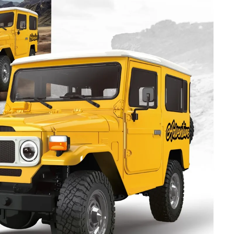 RTR 4x4 HG FJ40 RC Off-road Vehicles 1/16 Electric Crawler Car with Light Sound Systems Smoking Unit Mini Toys
RTR 4x4 HG FJ40 RC Off-road Vehicles 1/16 Electric Crawler Car with Light Sound Systems Smoking Unit Mini Toys