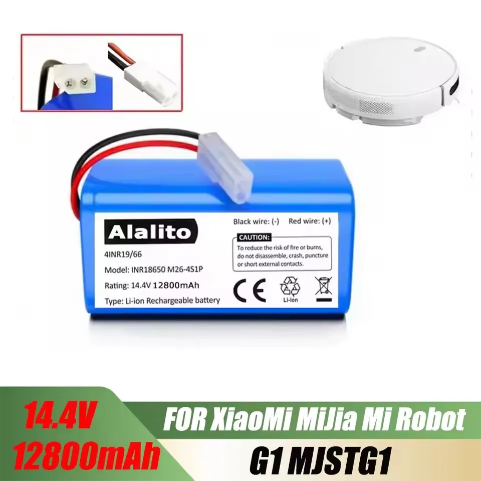 Original/Genuine For Xiaomi Replacement Battery H18650CH-4S1P For XIOMI MIJIA Mi Robot Vacuum-Mop Essential G1 SKV4136GL MJSTG1
Original/Genuine For Xiaomi Replacement Battery H18650CH-4S1P For XIOMI MIJIA Mi Robot Vacuum-Mop Essential G1 SKV4136GL MJSTG1