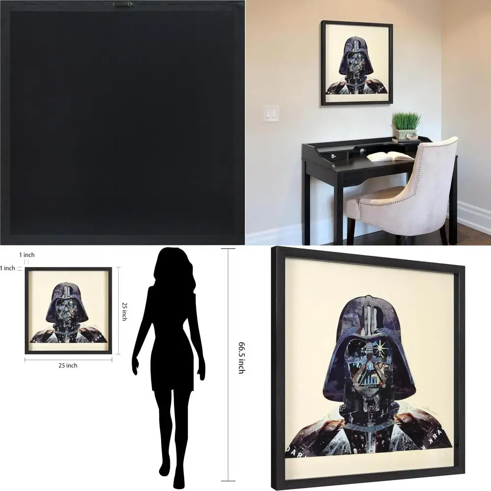 Художественный коллаж Alex Zeng 25x25 Empire, декор стеклянной бумаги в рамке, темная сторона
Художественный коллаж Alex Zeng 25x25 Empire, декор стеклянной бумаги в рамке, темная сторона