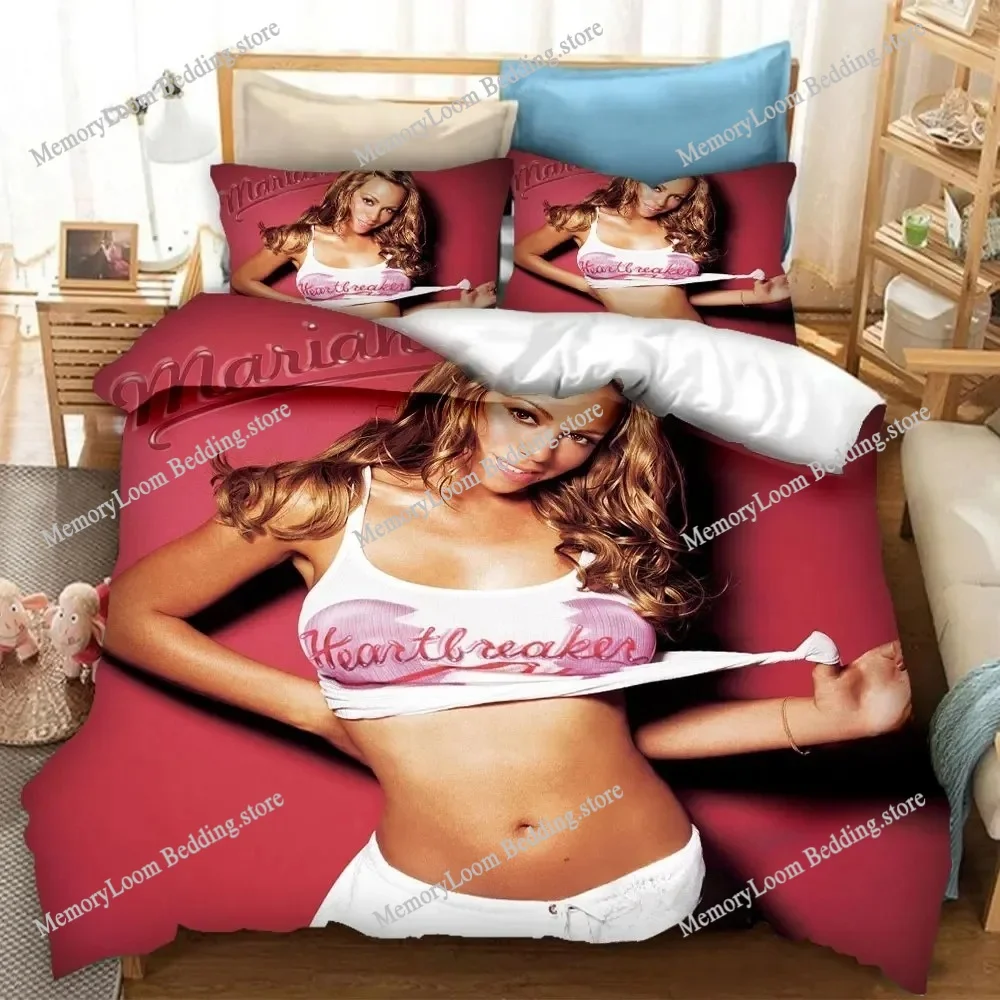 Duvet Cover Singer M-Mariah Carey Pillowcase Bedding Set Adult Boys Girls Bedroom Decoration Adult Gift Single Double Large Size
Duvet Cover Singer M-Mariah Carey Pillowcase Bedding Set Adult Boys Girls Bedroom Decoration Adult Gift Single Double Large Size