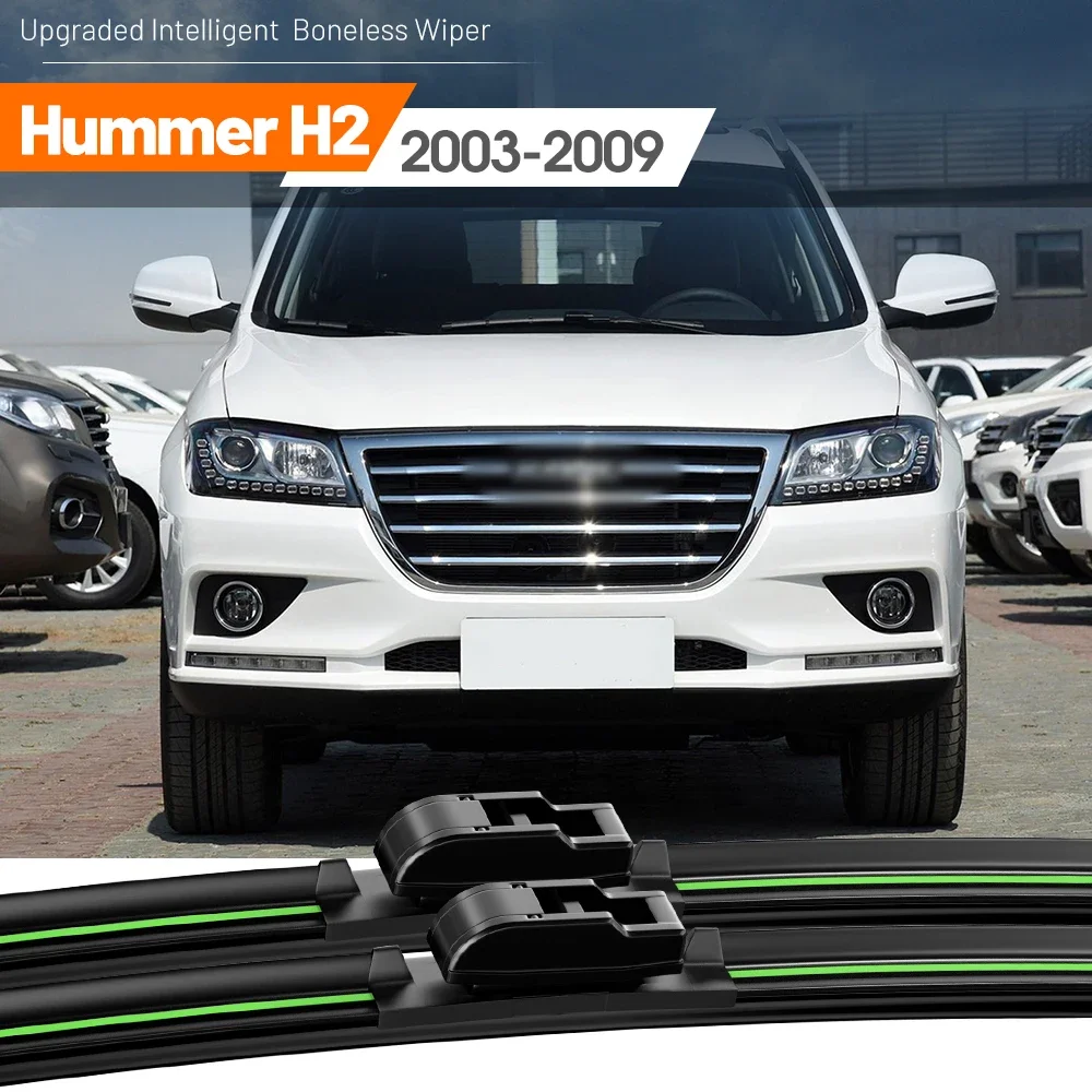 2pcs For Hummer Hummer H2 2003-2009 Front Windshield Wiper Blades 2004 2005 2006 2007 2008 Windscreen Window Accessories
2pcs For Hummer Hummer H2 2003-2009 Front Windshield Wiper Blades 2004 2005 2006 2007 2008 Windscreen Window Accessories