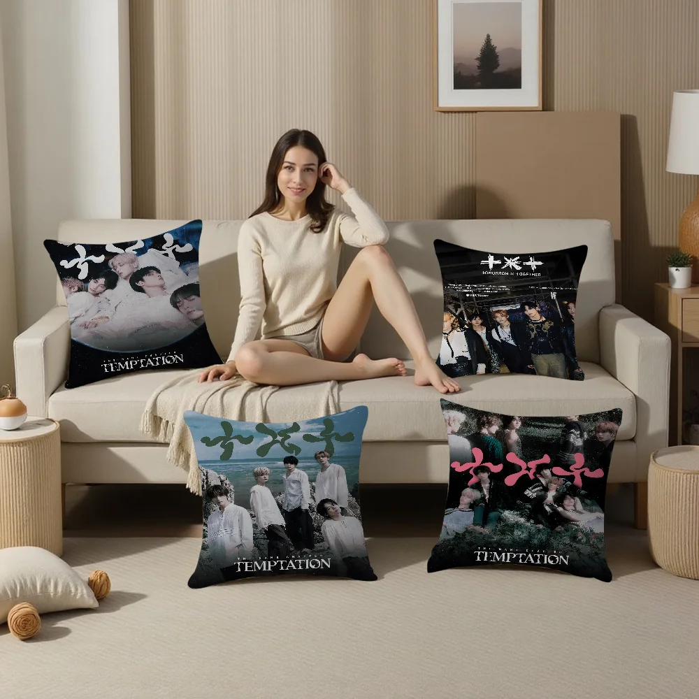 Kpop T-Tomorrow X T-Together TXT Pillow Gift Home Office Decoration Pillow Bedroom Sofa Car Cushion CoverPillow Case
Kpop T-Tomorrow X T-Together TXT Pillow Gift Home Office Decoration Pillow Bedroom Sofa Car Cushion CoverPillow Case