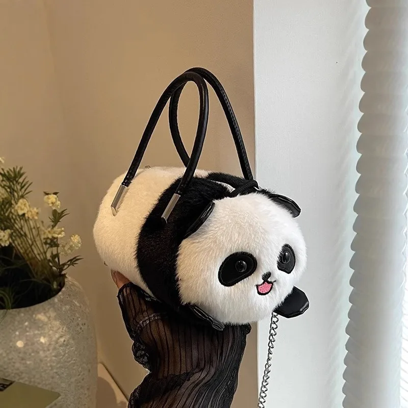 Plush Panda Crossbody Bag Cute Capibala Chain Fashion Handbag Girl Shoulder Doll Bag
Plush Panda Crossbody Bag Cute Capibala Chain Fashion Handbag Girl Shoulder Doll Bag