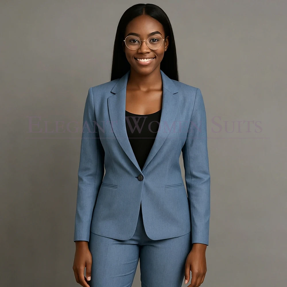 High Quality Women's Suits Solid Color Customized 2 Piece Jacket Pants Sets Formal Slim Fit Office Lady Female Clothing Blazer
High Quality Women's Suits Solid Color Customized 2 Piece Jacket Pants Sets Formal Slim Fit Office Lady Female Clothing Blazer