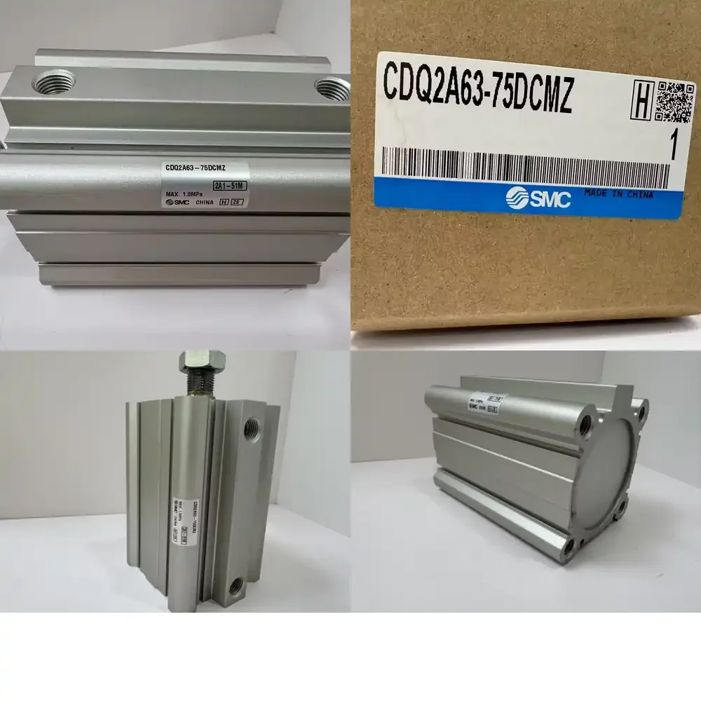 SMC Genuine Compact Cylinder Series Single Rod Standard Type Double Acting Made Copper Authentic Pneumatic Parts
SMC Genuine Compact Cylinder Series Single Rod Standard Type Double Acting Made Copper Authentic Pneumatic Parts