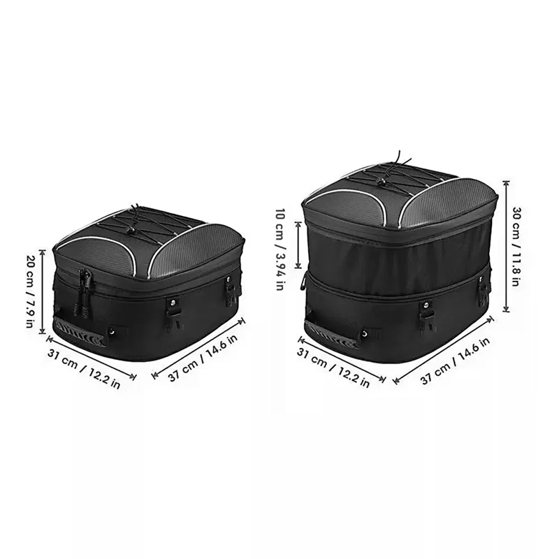 Versatile Motorcycle Rear Seat-Helmet Bag, 30L, Expandable Storage Solution For Bikers
Versatile Motorcycle Rear Seat-Helmet Bag, 30L, Expandable Storage Solution For Bikers