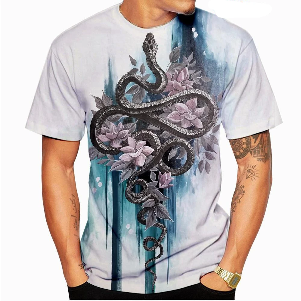 2023New Fashion 3d Printed Snake T Shirts Casual Short Sleeve Men/Women Funny Cool T-shirt Hip Hop Tops Tees
2023New Fashion 3d Printed Snake T Shirts Casual Short Sleeve Men/Women Funny Cool T-shirt Hip Hop Tops Tees