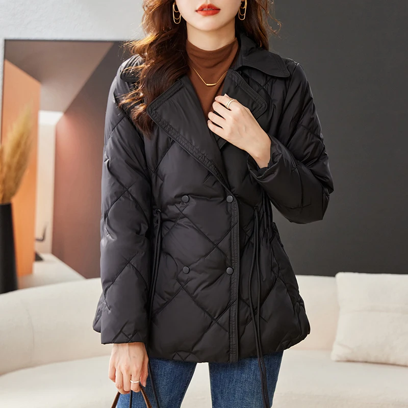 Faionable Slim Fit Хлопковый женский тюнер с завязкой на талии, легкий индивидуальный воротник, зимнее новое поступление
Faionable Slim Fit Хлопковый женский тюнер с завязкой на талии, легкий индивидуальный воротник, зимнее новое поступление