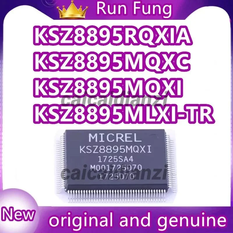 Новые оригинальные интегральные микросхемы (ИС) KSZ8895RQXIA, KSZ8895MQXC, KSZ8895MQXI, KSZ8895RQXI, KSZ8895MLUB, KSZ8895MLXI-TR
Новые оригинальные интегральные микросхемы (ИС) KSZ8895RQXIA, KSZ8895MQXC, KSZ8895MQXI, KSZ8895RQXI, KSZ8895MLUB, KSZ8895MLXI-TR