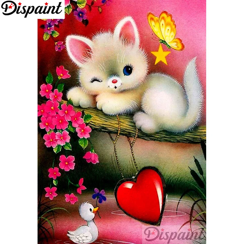 Dispaint Full Square/Round Drill 5D DIY Diamond Painting "Cartoon cat flower" 3D Embroidery Cross Stitch Home Decor Gift A12279
Dispaint Full Square/Round Drill 5D DIY Diamond Painting "Cartoon cat flower" 3D Embroidery Cross Stitch Home Decor Gift A12279