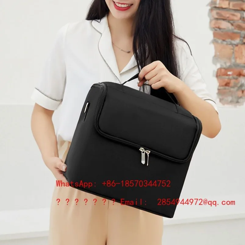 Large Capacity Multi-layer Handheld Professional Waterproof Makeup Bag, Simple Portable Nail Art and Tattoo Tattooing Toolbox
Large Capacity Multi-layer Handheld Professional Waterproof Makeup Bag, Simple Portable Nail Art and Tattoo Tattooing Toolbox