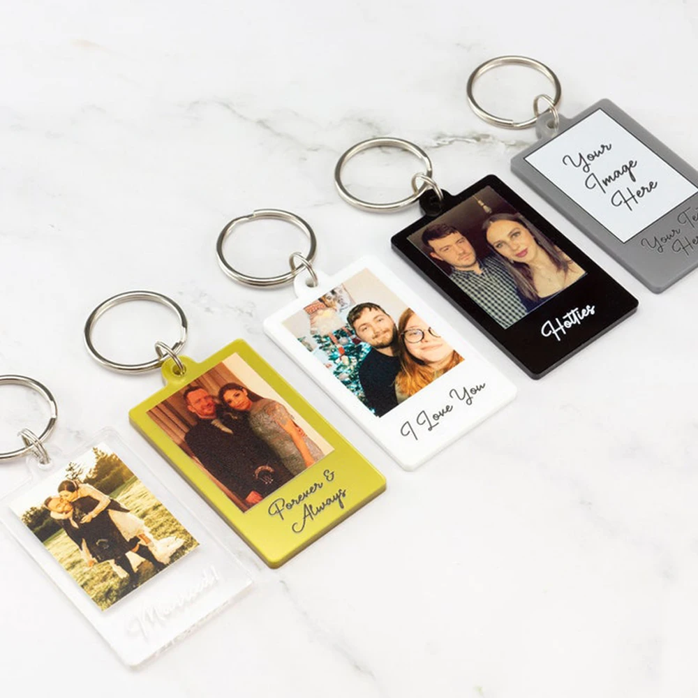 Personalized Custom Photo Keychain Acrylic material Customized Couple Portrait Keychains Gift for Her Him Valentine's Day
Personalized Custom Photo Keychain Acrylic material Customized Couple Portrait Keychains Gift for Her Him Valentine's Day
