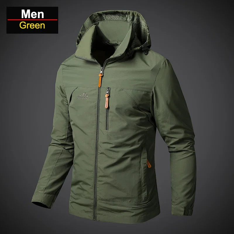 Men's Waterproof Hiking Jackets Breathable Windproof Camping Climbing Trekking Coat Sports Outdoor Windbreaker Male
Men's Waterproof Hiking Jackets Breathable Windproof Camping Climbing Trekking Coat Sports Outdoor Windbreaker Male