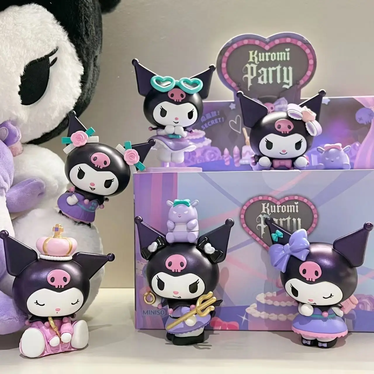 Коллекционные фигурки Sanrio Kuromi 2026: серия аниме-персонажей в коробках-сюрпризах, милые игрушки для детей, подарки на день рождения
Коллекционные фигурки Sanrio Kuromi 2026: серия аниме-персонажей в коробках-сюрпризах, милые игрушки для детей, подарки на день рождения