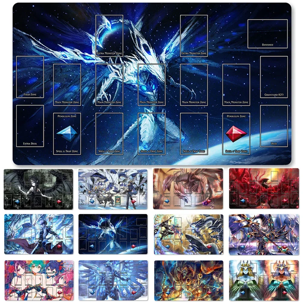 YuGiOh Playmat Blue-eyes Ultimate Dragon Dark Magician Duel Monsters Playmats Compatible for OCG TCG + Free Bag - 3279438
YuGiOh Playmat Blue-eyes Ultimate Dragon Dark Magician Duel Monsters Playmats Compatible for OCG TCG + Free Bag - 3279438