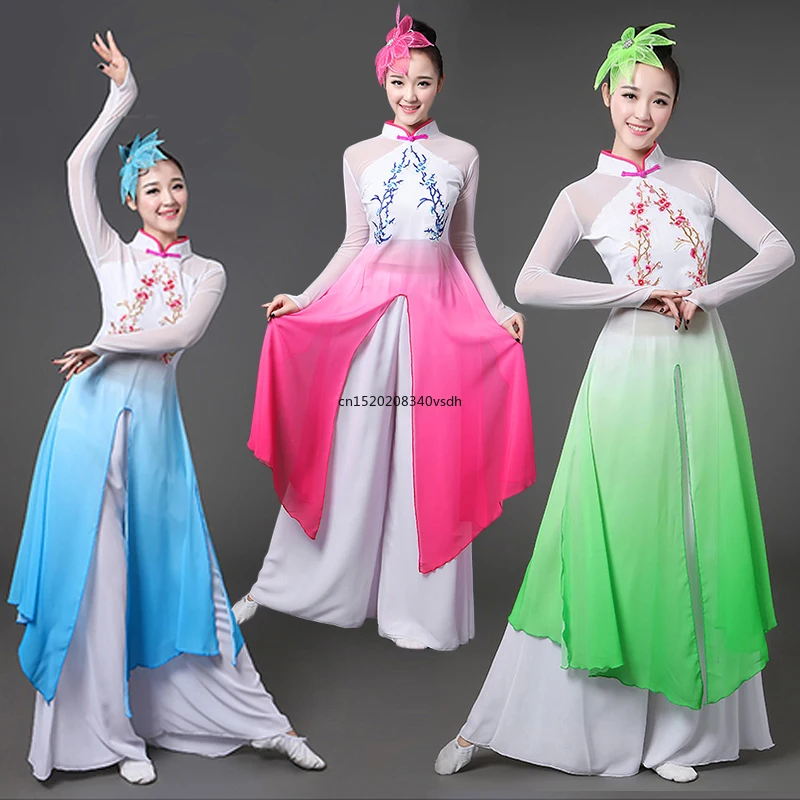 Chinese style hanfu classical dance costume female national dance costume fan traditional chinese dance costume
Chinese style hanfu classical dance costume female national dance costume fan traditional chinese dance costume