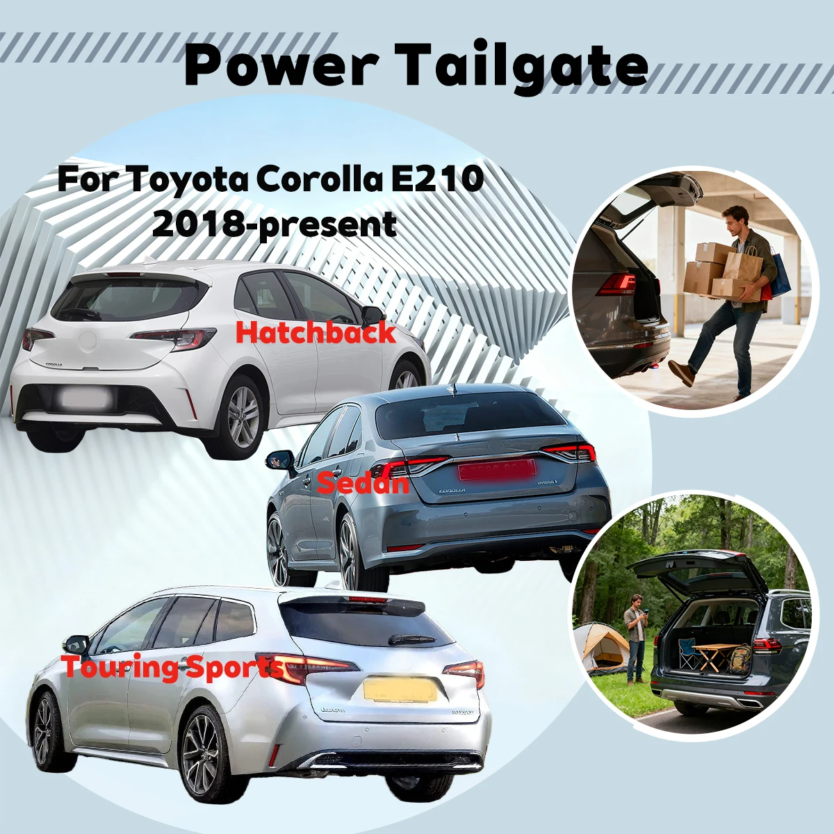 For Toyota Corolla E210 2018-present Automatic Lifting Electric Tailgate Lock Module Closing System Electric Tailgate
For Toyota Corolla E210 2018-present Automatic Lifting Electric Tailgate Lock Module Closing System Electric Tailgate