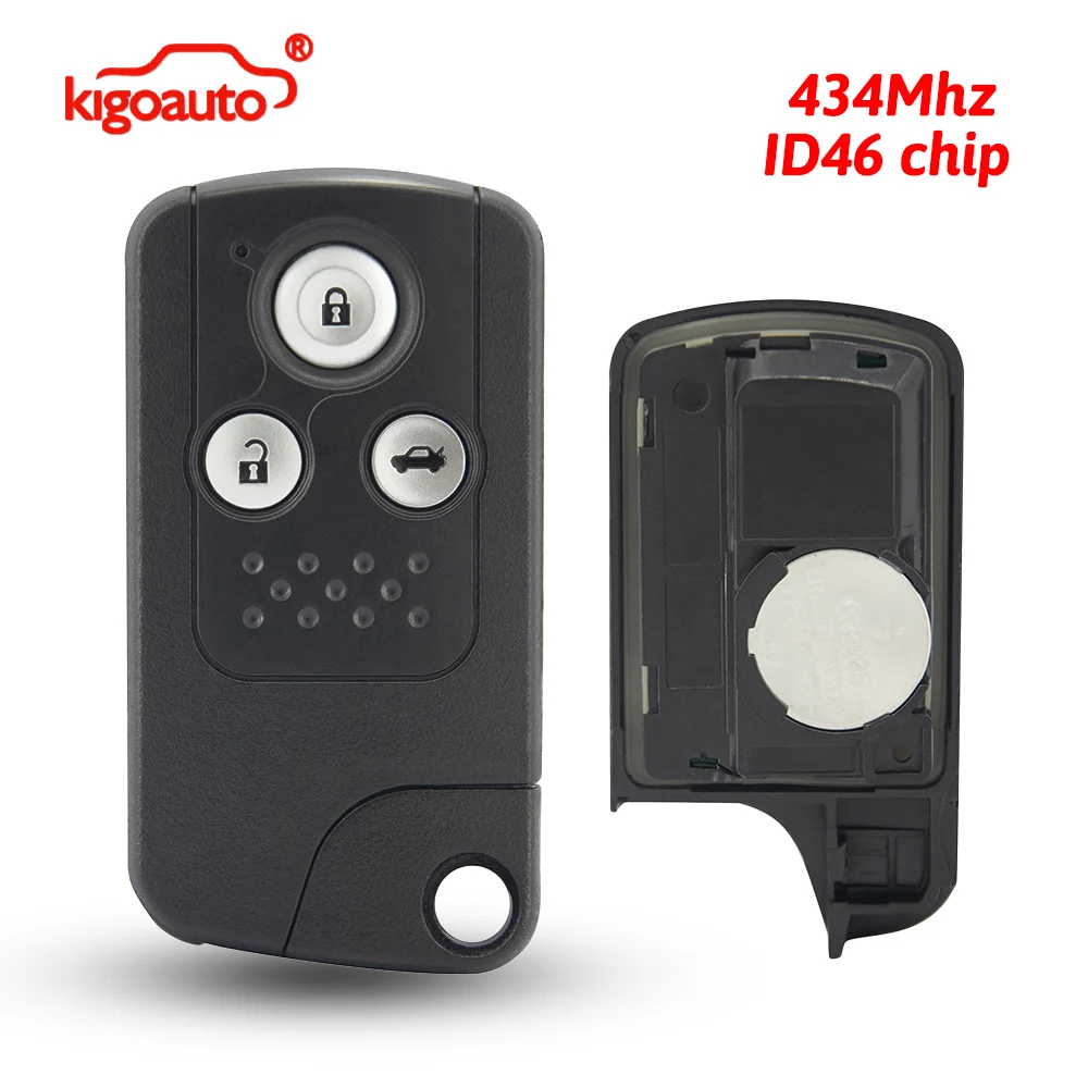 kigoauto P/N 72147-TRO-H03 Smart key 3 button 434Mhz ID46 chip PCF7953 for Honda Accord Spirior Crosstour 2013 2014 2015 2016
kigoauto P/N 72147-TRO-H03 Smart key 3 button 434Mhz ID46 chip PCF7953 for Honda Accord Spirior Crosstour 2013 2014 2015 2016