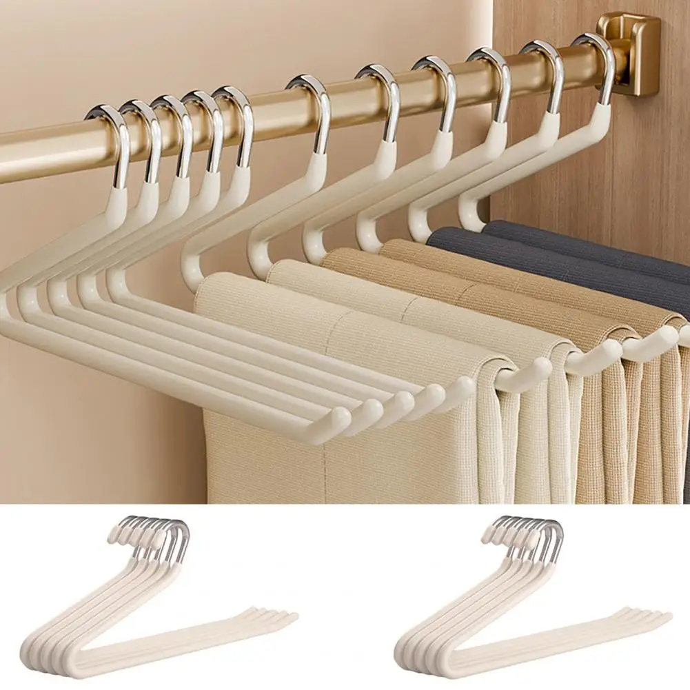 10PCS Clip-free Pants Rack Vertical Space Pants Hanger Without Creases Hold Multiple Pants Scarves Ties Organizer
10PCS Clip-free Pants Rack Vertical Space Pants Hanger Without Creases Hold Multiple Pants Scarves Ties Organizer