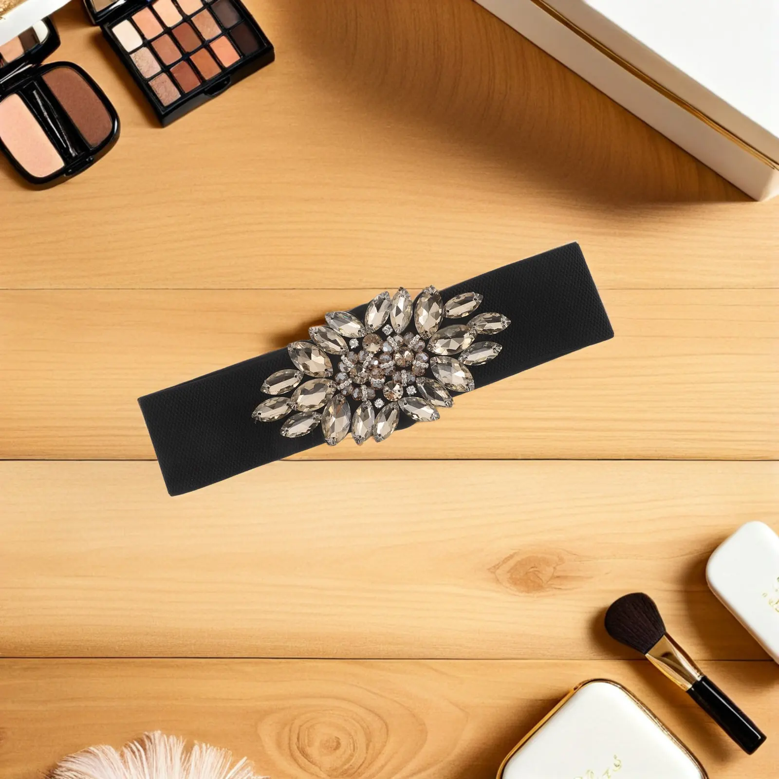 Rhinestone Waist Belt Adjustable Wide Sparkly Bridal Sash Stretch Elastic Cinch Belt Elegant Wedding Evening Dress Party
Rhinestone Waist Belt Adjustable Wide Sparkly Bridal Sash Stretch Elastic Cinch Belt Elegant Wedding Evening Dress Party
