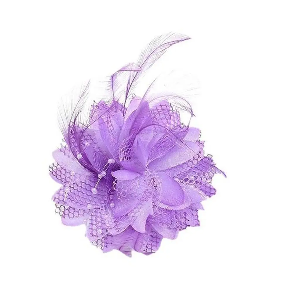 Beaded Floral Mesh Hairbands Dance Show Headwear Flower Feather Hairpins Women Scrunchie Party Headwear Corsage Hair Clips
Beaded Floral Mesh Hairbands Dance Show Headwear Flower Feather Hairpins Women Scrunchie Party Headwear Corsage Hair Clips