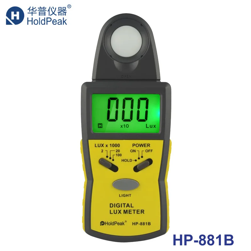 HP-881C/HP-881B Separable And Multifunctional Illuminance Meter Metering Meter Brightness Meter
HP-881C/HP-881B Separable And Multifunctional Illuminance Meter Metering Meter Brightness Meter
