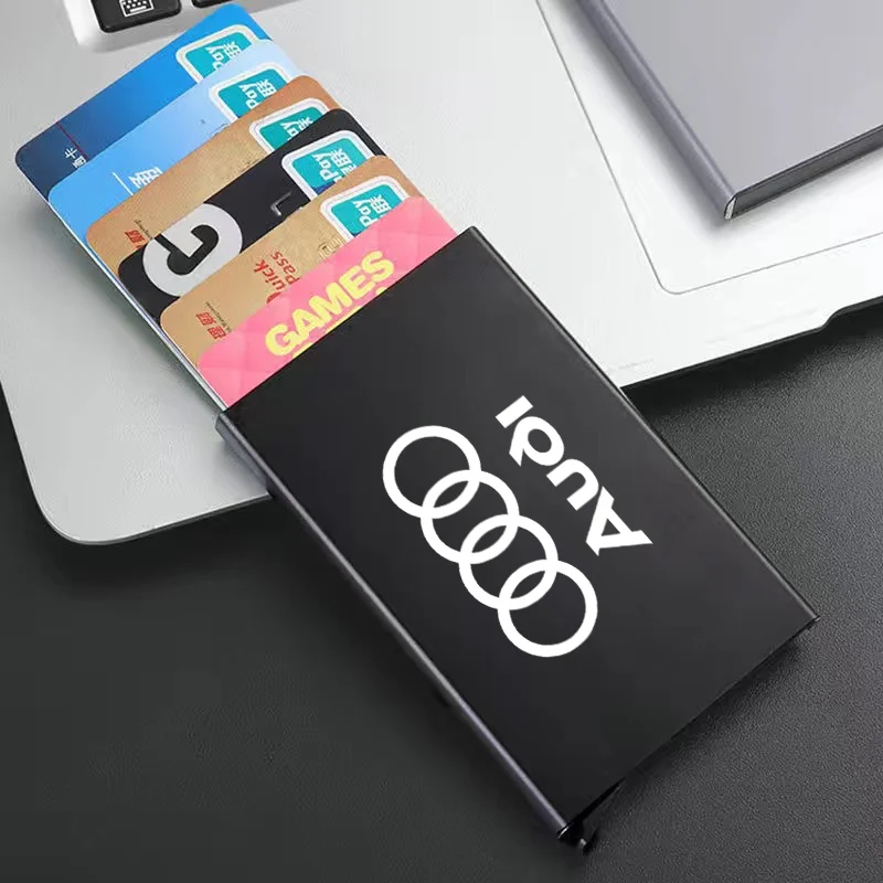 Wallet Automatically Metal Bank Credit Card Holder Thin ID Card For Audi A4 A3 A5 A6 A1 A7 A8 Q2 Q3 Q5 Q7 Q8 TT Accessories
Wallet Automatically Metal Bank Credit Card Holder Thin ID Card For Audi A4 A3 A5 A6 A1 A7 A8 Q2 Q3 Q5 Q7 Q8 TT Accessories