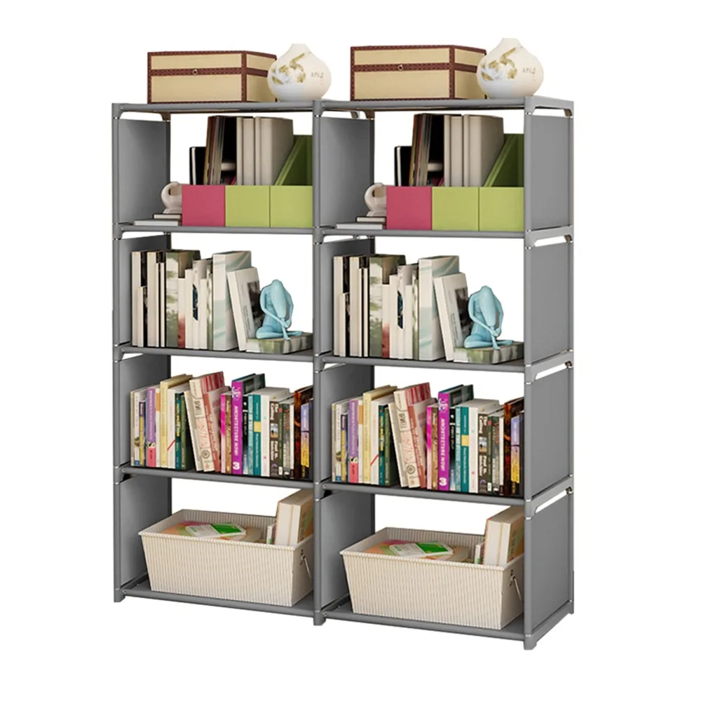 Multifunctional 5-Tier Book Shelf Vertical Freestanding Tall Bookcase Shelf Space-Saving Modern Cube Organizer Bedroom
Multifunctional 5-Tier Book Shelf Vertical Freestanding Tall Bookcase Shelf Space-Saving Modern Cube Organizer Bedroom
