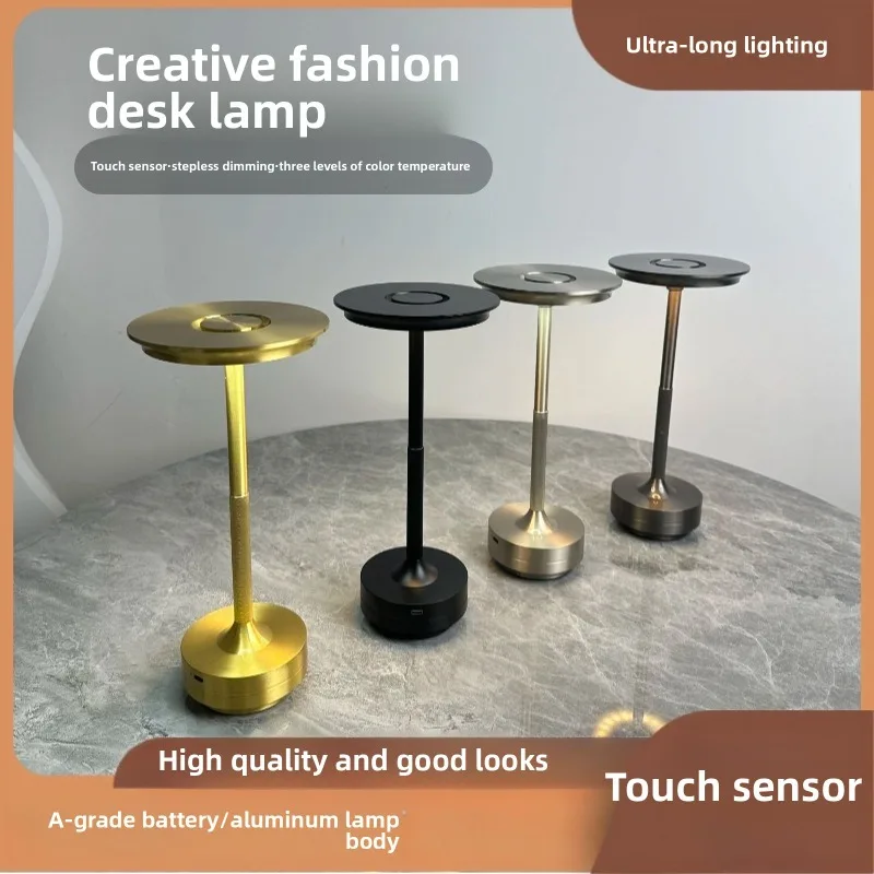 Rechargeable Table Lamp LED Touch Sensor Desktop Night Light Wireless Reading Lamp for Restaurant Hotel Bar Bedroom Decor Light
Rechargeable Table Lamp LED Touch Sensor Desktop Night Light Wireless Reading Lamp for Restaurant Hotel Bar Bedroom Decor Light