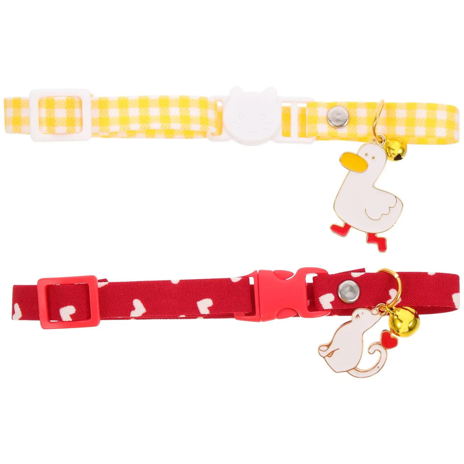 2Pcs Cat Collar Pendant Adjustable Small Buckle for Cats with Bell Daily Wear Occasions Dog Collar Accessories
2Pcs Cat Collar Pendant Adjustable Small Buckle for Cats with Bell Daily Wear Occasions Dog Collar Accessories