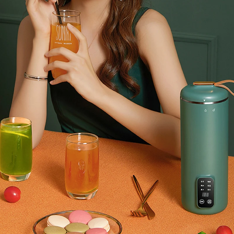 MNE-726Q Mini Soymilk Maker 300W Juicer Free Filter Design Single Household Small Portable Wall Breaker 220V 50Hz 
MNE-726Q Mini Soymilk Maker 300W Juicer Free Filter Design Single Household Small Portable Wall Breaker 220V 50Hz