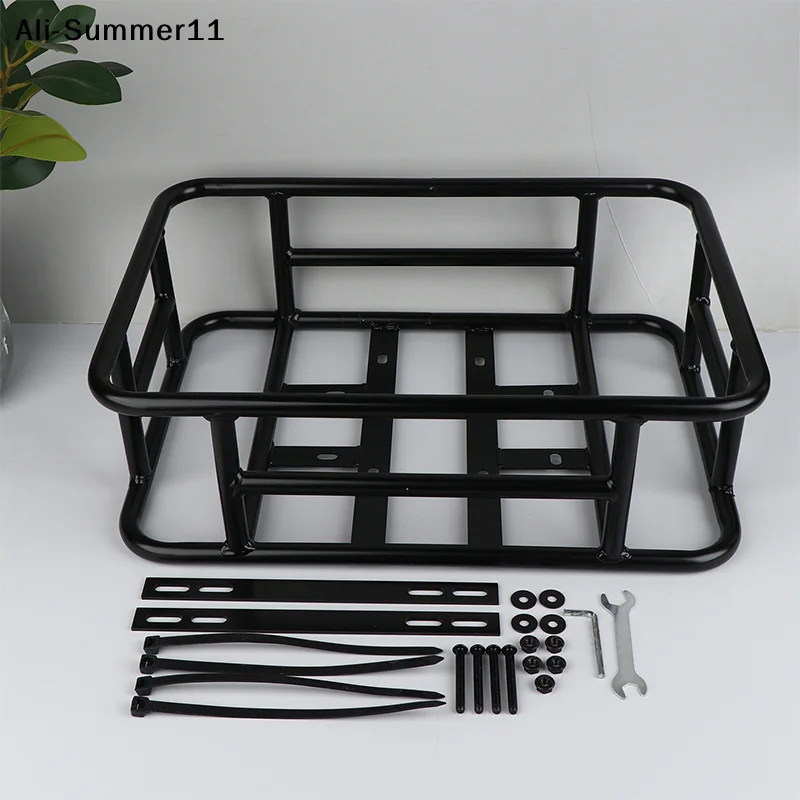 【Wq0】【】Rear Bike Basket Bicycle Cargo Rack Bag Large Capacity E-Bike Basket Bike Baskets Rear Removable Metal Rack For Most Bike
【Wq0】【】Rear Bike Basket Bicycle Cargo Rack Bag Large Capacity E-Bike Basket Bike Baskets Rear Removable Metal Rack For Most Bike