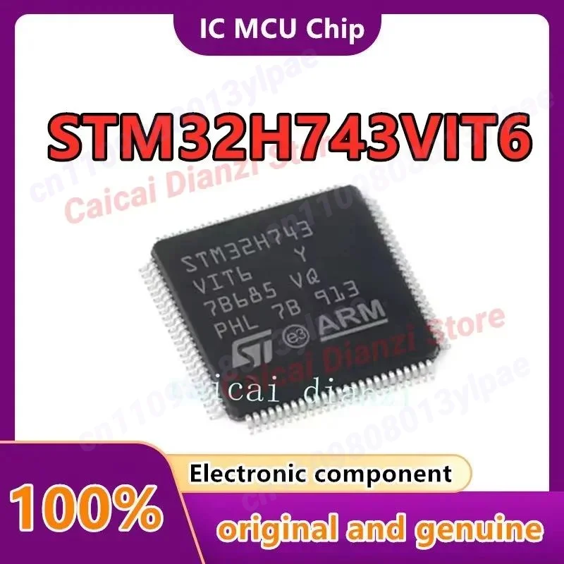 1-50 шт./лот STM32H743VIT6 QFP100 Новый оригинал
1-50 шт./лот STM32H743VIT6 QFP100 Новый оригинал