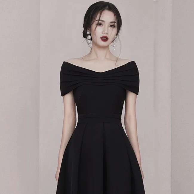 Элегантное вечернее платье Ele Bla-oulder Par Dr для женщин, корейский стиль, шелковый атлас, с завышенной талией, А-силуэт, юбка миди
Элегантное вечернее платье Ele Bla-oulder Par Dr для женщин, корейский стиль, шелковый атлас, с завышенной талией, А-силуэт, юбка миди