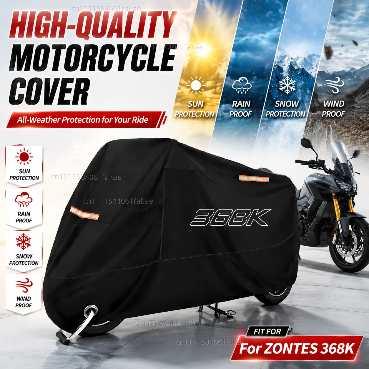 Motorcycle Cover Waterproof Outdoor All Season Dustproof UV Protective Moto Scooter Rain Cover For ZONTES 368G 368K 368E 368 K E
Motorcycle Cover Waterproof Outdoor All Season Dustproof UV Protective Moto Scooter Rain Cover For ZONTES 368G 368K 368E 368 K E