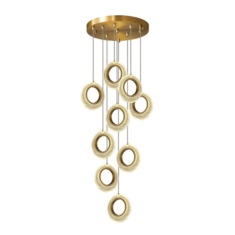 LED Copper Ceiling Pendant Lamp Dining Room Restaurant Modern Bar Counter Circle Balcony Corridor Pendant Suspension Lights
LED Copper Ceiling Pendant Lamp Dining Room Restaurant Modern Bar Counter Circle Balcony Corridor Pendant Suspension Lights