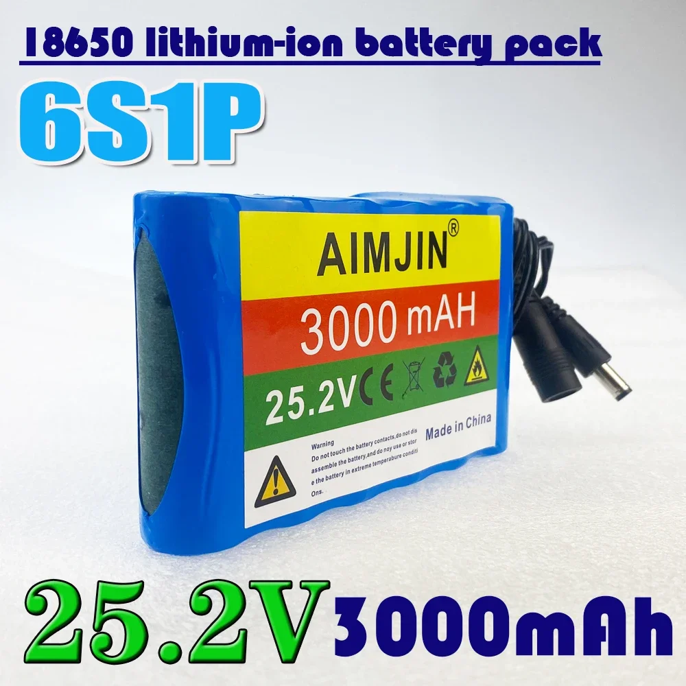 24V 6.8Ah 18650 lithium-ion battery pack, rechargeable battery suitable for fans, LED lights, toys+BMS, free 25.2V charger
24V 6.8Ah 18650 lithium-ion battery pack, rechargeable battery suitable for fans, LED lights, toys+BMS, free 25.2V charger
