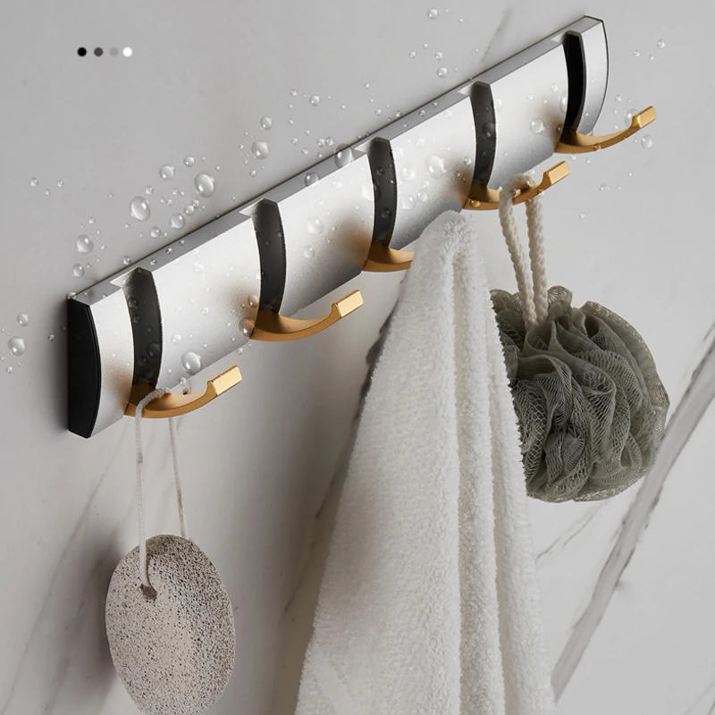 Coat Rack Wall Mount - Modern, Metal Wall Coat Rack Sturdy Wall Hook Rack Rail for Hanging Coat, Jacket, Clothes, Hat
Coat Rack Wall Mount - Modern, Metal Wall Coat Rack Sturdy Wall Hook Rack Rail for Hanging Coat, Jacket, Clothes, Hat