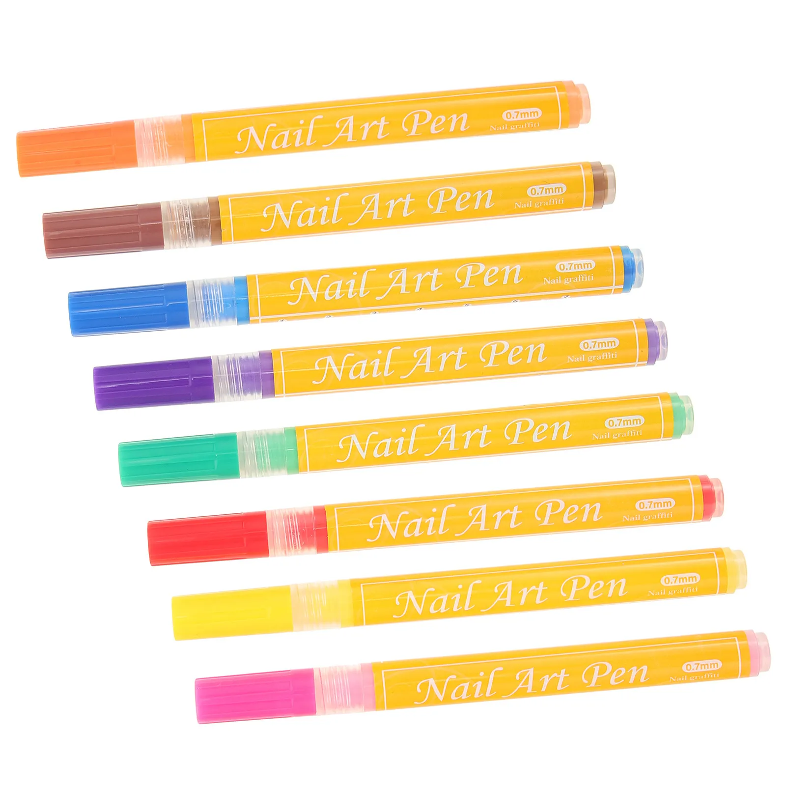 8Pcs Nail Art Paint Marker Pens Professional Acrylic Paint Pen for Metal Plastic Wood Canvas Tire Painting Marking
8Pcs Nail Art Paint Marker Pens Professional Acrylic Paint Pen for Metal Plastic Wood Canvas Tire Painting Marking