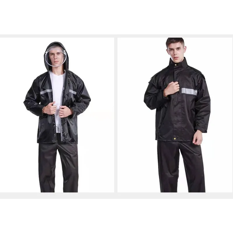 Высококачественный разделенный светоотражающий плащ, комплект дождевых штанов, утолщенный велосипедный охранник, строительство, ветрозащитный плащ
Высококачественный разделенный светоотражающий плащ, комплект дождевых штанов, утолщенный велосипедный охранник, строительство, ветрозащитный плащ