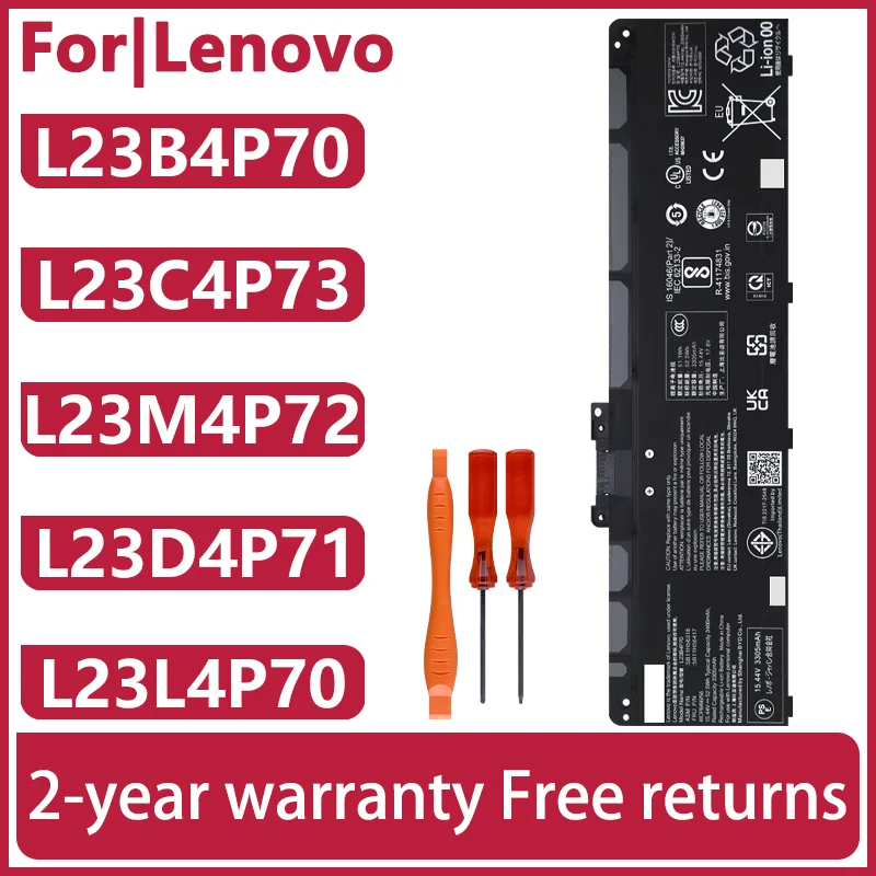 For Lenovo Laptop battery L23B4P70 L23C4P73 L23M4P72 L23D4P71 L23L4P70 Type 21MC 21MD 21ME 21MF 21ML 21MM
For Lenovo Laptop battery L23B4P70 L23C4P73 L23M4P72 L23D4P71 L23L4P70 Type 21MC 21MD 21ME 21MF 21ML 21MM