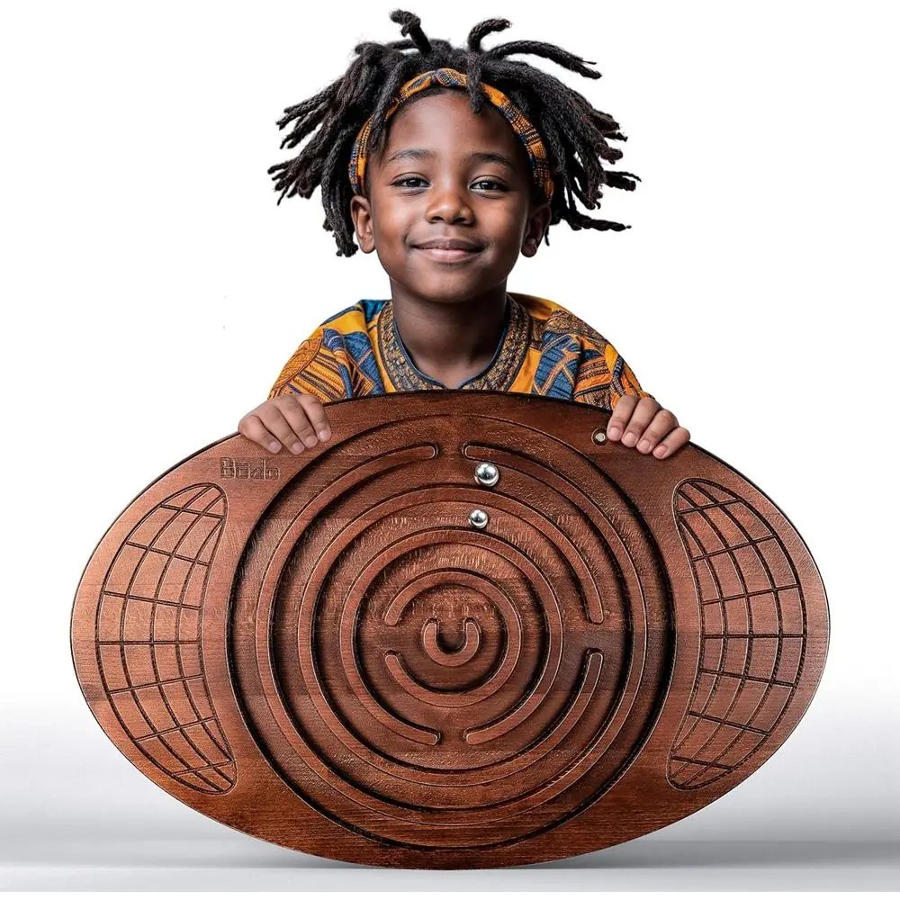 Balance Board - Wooden Wobble for All Ages, Exercise, Therapy, Sports Training with Labyrinth
Balance Board - Wooden Wobble for All Ages, Exercise, Therapy, Sports Training with Labyrinth