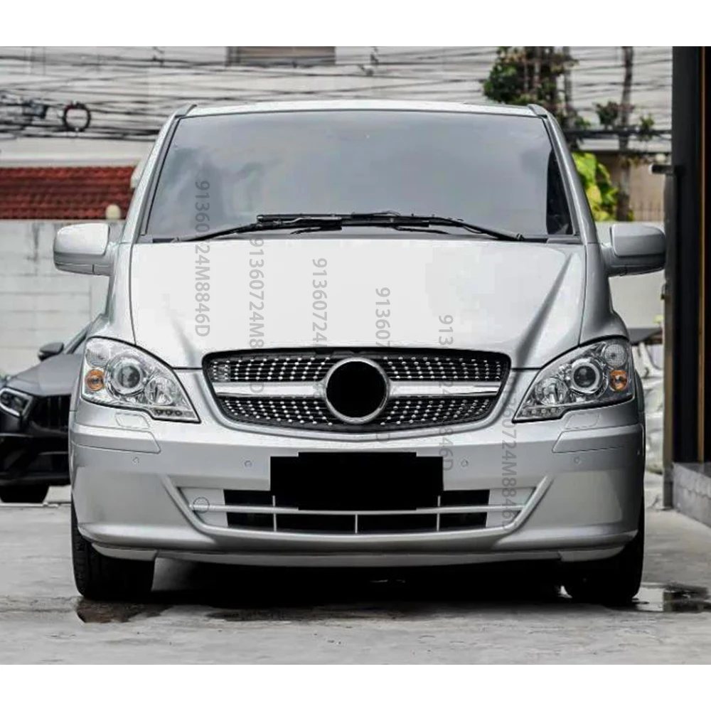 Diamond Mesh Front Grille ABS Replacement for Mercedes Viano Vito W639 2006-2014 Sport Car Styling
Diamond Mesh Front Grille ABS Replacement for Mercedes Viano Vito W639 2006-2014 Sport Car Styling