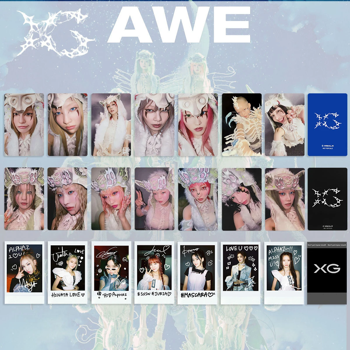 7/21Pcs/Set Kpop XG AWE New Album Selfie Cards K4 BENEFIT Ver Postcards JURIN JURIA CHISA HARVEY Photocards Fans Collection Gift
7/21Pcs/Set Kpop XG AWE New Album Selfie Cards K4 BENEFIT Ver Postcards JURIN JURIA CHISA HARVEY Photocards Fans Collection Gift