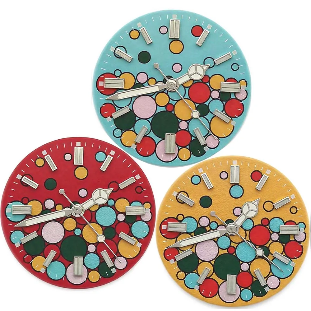 28.5MM Blue Luminous Watch Dial + Hands for NH35 NH36 4R 7S Modified Dial Accessories for 8215 Movement
28.5MM Blue Luminous Watch Dial + Hands for NH35 NH36 4R 7S Modified Dial Accessories for 8215 Movement