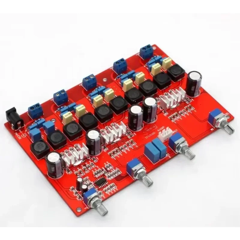 TPA3116 4.1 channnel digital amplifier board / Class D digital amplifier board (100W + 50 * 4)
TPA3116 4.1 channnel digital amplifier board / Class D digital amplifier board (100W + 50 * 4)