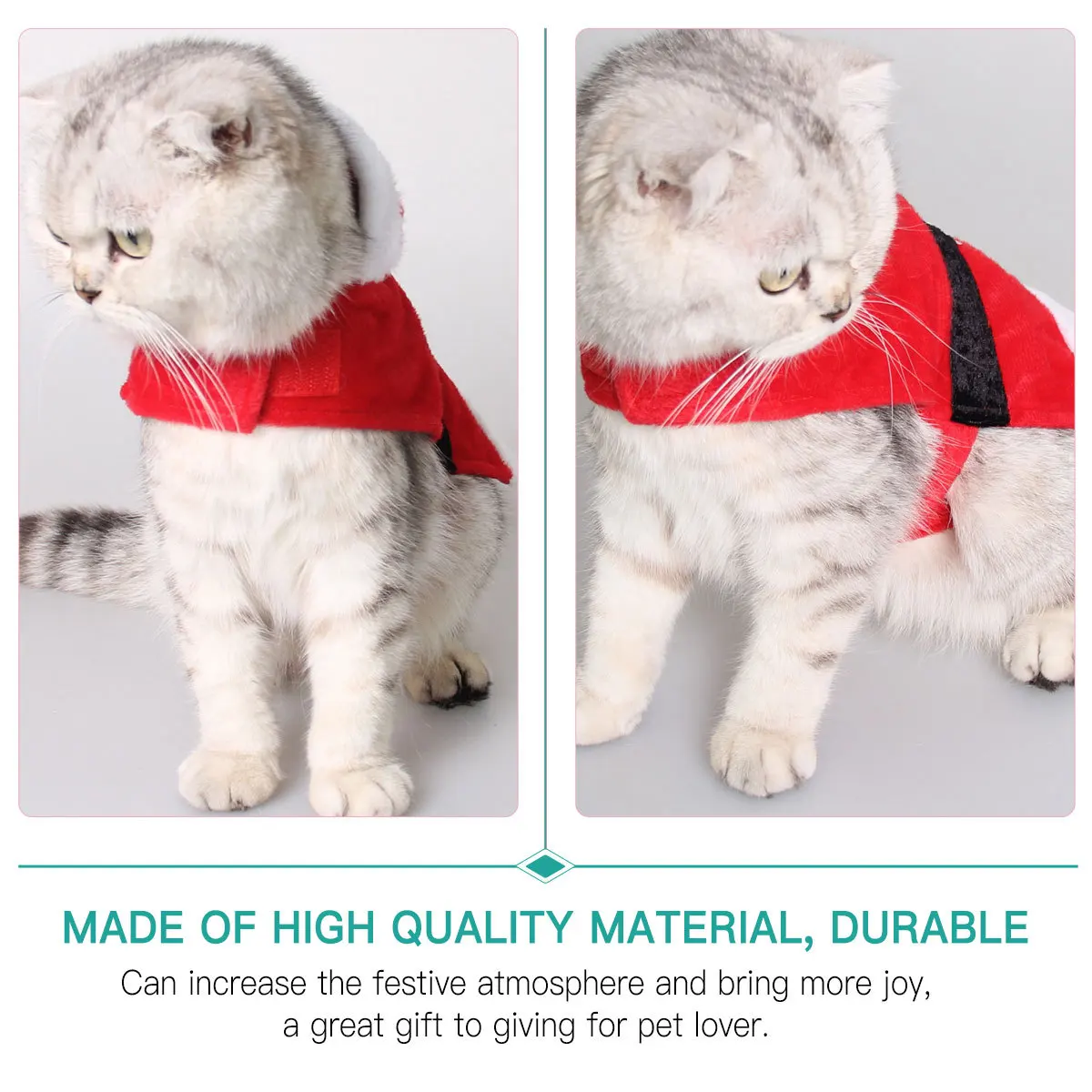 1Pcs Funny Pet Apparel Christmas Theme Dog Cat Dress Up Outfit Holiday Party Costume for Small Animals Festive Event Wear
1Pcs Funny Pet Apparel Christmas Theme Dog Cat Dress Up Outfit Holiday Party Costume for Small Animals Festive Event Wear